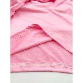 Plus Size Women's Long Sleeve Round Neck T-Shirt New Fashion Letter Print ii 369, Everyday Outfit, Winter Clothing, Trendy Top, Stylish Tee, Medium Stretch, Breathable Shirt, Printed Tshirt, Oversized Top, Fashion Lovers, Bodypositive Wear