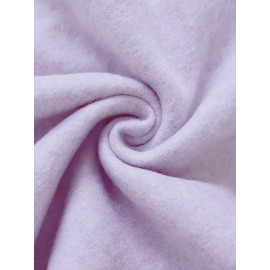 Plus Size smiling face Print Hoodie, Casual Fashion Sweatshirt, Hooded Pocket Drawstring Sweatshirt for Fall & Winter, Women's Clothing